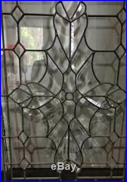 Beveled (leaded, Stained) Glass Window (a)