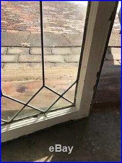 Cassandra SG 1112 antique leaded glass window strong stepmom 22.5 x 23.5