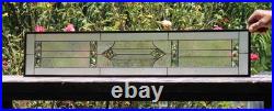 Clear, beveled stained glass window hanging sidelight, transom, obscure texture