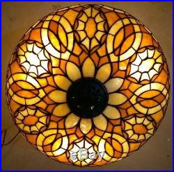 Duffner & Kimberly Leaded glass lamp Handel Tiffany Wilkinson arts crafts era