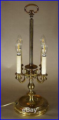 Duffner & Kimberly Pair of Leaded Glass Lamps Documented in DK Lamp Catalog