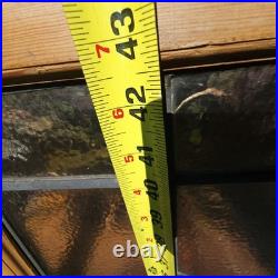 Estate Find LARGE OLD ENGLISH LEADED STAINED GLASS WINDOW 11 X 42 1/2 Estate Find LARGE OLD ENGLISH LEADED STAINED GLASS WINDOW 11 X 42 1/2