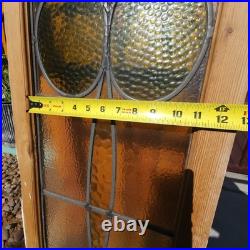 Estate Find LARGE OLD ENGLISH LEADED STAINED GLASS WINDOW 11 X 42 1/2 Estate Find LARGE OLD ENGLISH LEADED STAINED GLASS WINDOW 11 X 42 1/2