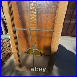 Estate Find LARGE OLD ENGLISH LEADED STAINED GLASS WINDOW 11 X 42 1/2 Estate Find LARGE OLD ENGLISH LEADED STAINED GLASS WINDOW 11 X 42 1/2