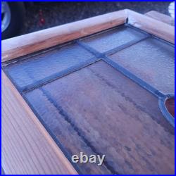 Estate Find LARGE OLD ENGLISH LEADED STAINED GLASS WINDOW 11 X 42 1/2 Estate Find LARGE OLD ENGLISH LEADED STAINED GLASS WINDOW 11 X 42 1/2