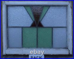 Geometrical Midsize Old English Leaded Stained Glass Window 24 X 18.75 Geometrical Midsize Old English Leaded Stained Glass Window 24 X 18.75
