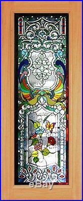 Hand Made Leaded Stained Glass Mahogany Entry Door Jhl2167 29