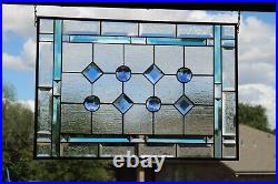 Impressions-Stained Glass Window Hanging 26 1/2 x 18 1/2 HDM-USA