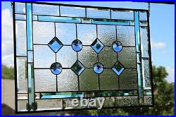 Impressions-Stained Glass Window Hanging 26 1/2 x 18 1/2 HDM-USA