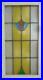 LARGE_OLD_ENGLISH_LEADED_STAINED_GLASS_WINDOW_Beautiful_Floral_19_x_36_25_01_uvz