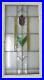 LARGE_OLD_ENGLISH_LEADED_STAINED_GLASS_WINDOW_Pretty_Towering_Floral_20_5_x_39_01_dq