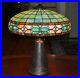 Large_Antique_Arts_Crafts_Leaded_Glass_Lamp_Mission_Wilkinson_Shade_01_ebli