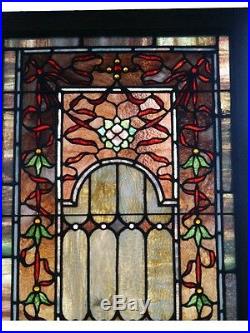 Leaded Stained Glass Window #6955