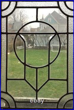 Leaded glass window