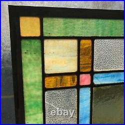 Lovely Arts & Crafts Period Stained Glass Window
