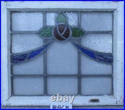 MACKINTOSH ROSE MIDSIZE OLD ENGLISH LEADED STAINED GLASS WINDOW 23 1/4 x 20 MACKINTOSH ROSE MIDSIZE OLD ENGLISH LEADED STAINED GLASS WINDOW 23 1/4 x 20