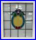 MIDSIZE_OLD_ENGLISH_LEADED_STAINED_GLASS_WINDOW_Beautiful_Floral_21_x_23_5_01_wc