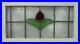 MIDSIZE_OLD_ENGLISH_LEADED_STAINED_GLASS_WINDOW_Pretty_Simple_Floral_23_5_x_13_01_zm