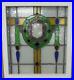 MID_SIZED_OLD_ENGLISH_LEADED_STAINED_GLASS_WINDOW_Stunning_Wreath_22_x_25_01_nx