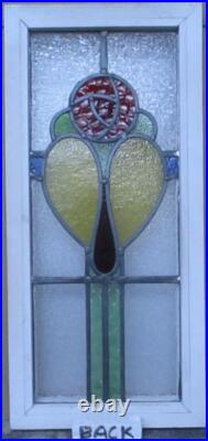 Macintosh Rose Midsize Old English Leaded Stained Glass Window 11.25 X 25 Macintosh Rose Midsize Old English Leaded Stained Glass Window 11.25 X 25