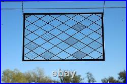 Max Privacy-Stained Glass Window Panel-25 5/8x15 3/4HDMA-US