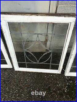 Mk 37 3Available Priced Each Leaded/Beveled glass window 23.5 x 28.5