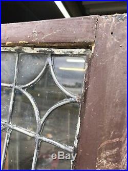 Mk 41 3available price each. Antique elliptical leaded glass window 23.5 x 34.5