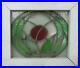 OLD_ENGLISH_LEADED_STAINED_GLASS_WINDOW_Circular_Floral_Design_15_5_x_13_5_01_nd