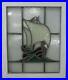 OLD_ENGLISH_LEADED_STAINED_GLASS_WINDOW_Gorgeous_Ship_Design_17_25_x_20_75_01_usx