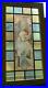 OLD_ENGLISH_LEADED_STAINED_GLASS_WINDOW_Painted_Art_Nouveau_Lady_14_75_x_26_5_01_fc
