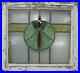 OLD_ENGLISH_LEADED_STAINED_GLASS_WINDOW_Pretty_Tulip_in_a_Circle_20_25_x_18_25_01_qrlp