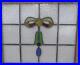 OLD_ENGLISH_LEADED_STAINED_GLASS_WINDOW_Unframed_w_Hooks_Cute_Bow_20_75_x_17_5_01_lm