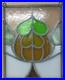 OLD_ENGLISH_LEADED_STAINED_GLASS_WINDOW_Unframed_w_Hooks_Cute_Floral_9_5x12_5_01_fc