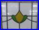 OLD_ENGLISH_LEADED_STAINED_GLASS_WINDOW_Unframed_w_Hooks_Floral_16_75_x_13_01_qr