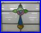 OLD_ENGLISH_LEADED_STAINED_GLASS_WINDOW_Unframed_w_Hooks_Pretty_Rose_18_5x14_5_01_zitz