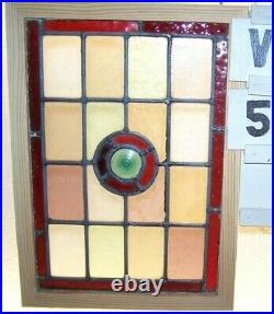 OLD LEADED English stained glass window