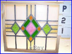 Old Leaded English stained glass window