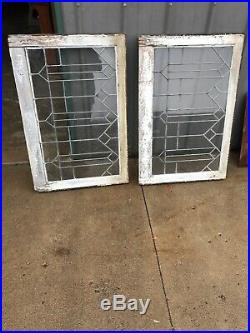 Pa 5 2Available Price Each Leaded Glass Transom Window 23 X 34.5