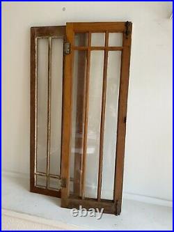 Pair of 1920's Storybook Style Leaded Glass Window
