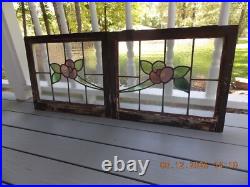 Pattern Set 2 English Leaded Stain Glass Windows 22 3/8 X 18 3/4 Both for 1 $$ Pattern Set 2 English Leaded Stain Glass Windows 22 3/8 X 18 3/4 Both for 1 $$