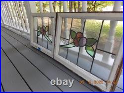 Pattern Set 2 English Leaded Stain Glass Windows 22 3/8 X 18 3/4 Both for 1 $$ Pattern Set 2 English Leaded Stain Glass Windows 22 3/8 X 18 3/4 Both for 1 $$