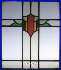 Pretty Abstract Midsize Old English Leaded Stained Glass Window 20.75 X 24.5 Pretty Abstract Midsize Old English Leaded Stained Glass Window 20.75 X 24.5