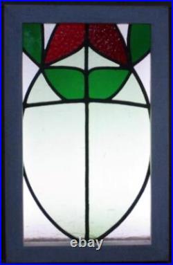 Pretty Abstract Old English Leaded Stained Glass Window 13.75 X 21.5 Pretty Abstract Old English Leaded Stained Glass Window 13.75 X 21.5