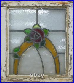 Pretty Mackintosh Old English Leaded Stained Glass Window 17.25 X 20.25