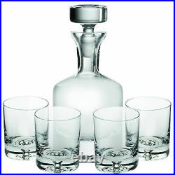Ravenscroft Crystal Buckingham 32 oz Whisky Decanter 5-piece Gift Set, Lead-Free