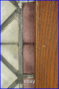 Reclaimed Tudor Chestnut Leaded Glass Casement Window Door