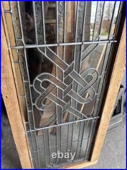 Restored Antique Stained Glass Transom Window 48 X 18 Architectural Salvage Restored Antique Stained Glass Transom Window 48 X 18 Architectural Salvage