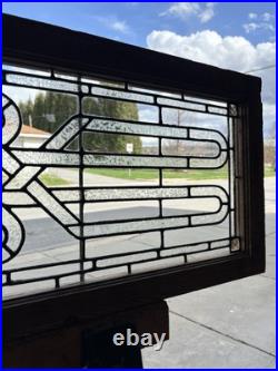 Restored Antique Stained Glass Transom Window 48 X 18 Architectural Salvage Restored Antique Stained Glass Transom Window 48 X 18 Architectural Salvage