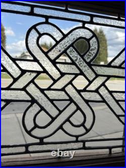 Restored Antique Stained Glass Transom Window 48 X 18 Architectural Salvage Restored Antique Stained Glass Transom Window 48 X 18 Architectural Salvage