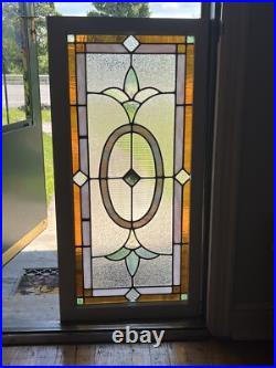 SET of (3) ANTIQUE STAINED GLASS WINDOWS COAL REGION OF PA, GOOD CONDITION SET of (3) ANTIQUE STAINED GLASS WINDOWS COAL REGION OF PA, GOOD CONDITION